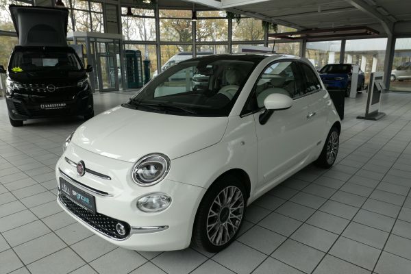 Fiat 500 1.2 8V Lounge Navi*Pano-Dach*Klima*BC*LMR*